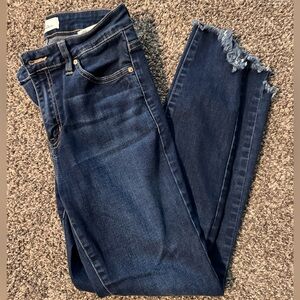 Kankan high rise cropped jeans